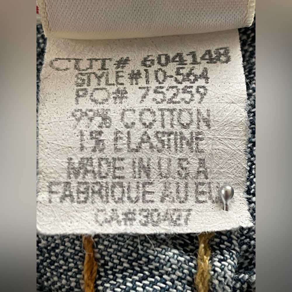 VINTAGE TRUE RELIGION LOW RISE - Picture 8 of 9